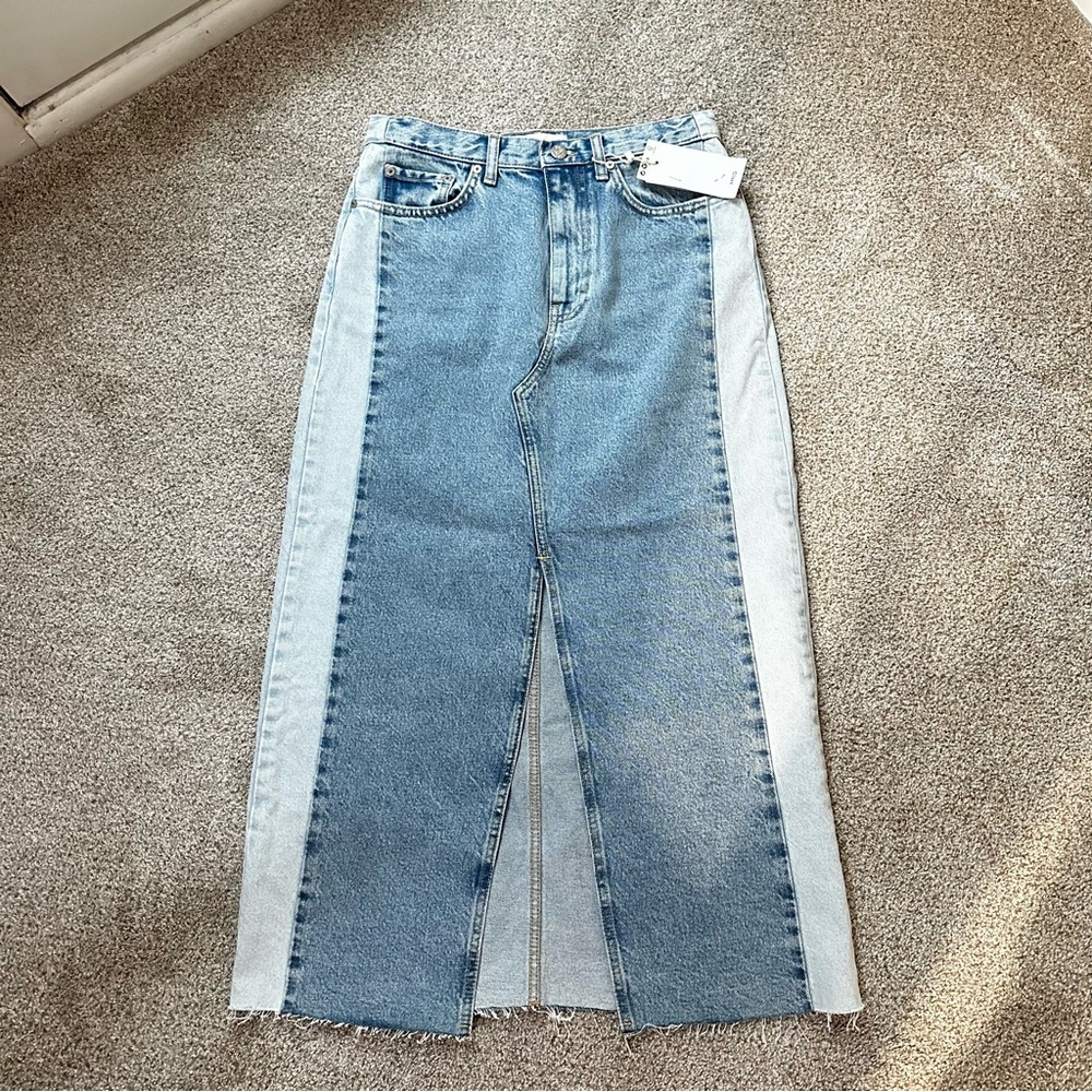 Mango denim skirt size M NEW